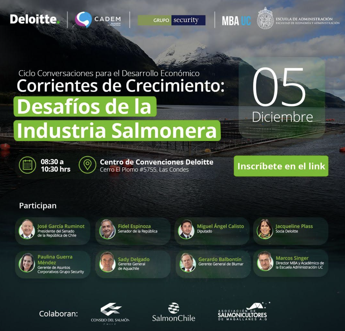 El futuro del salmón en Chile: ¿Cómo consolidar una industria sostenible y competitiva?